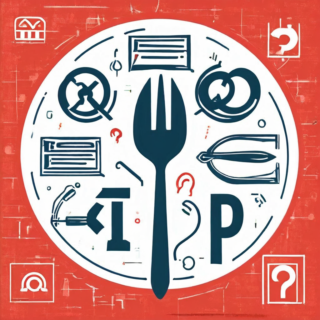 소프트웨어 오류 진단 과정에서 문제 발생 상황을 파악하기 위한 체크리스트로, 포크 모양 아이콘과 함께 오류가 발생하는 상황을 질문하는 모습을 묘사한 이미지입니다.